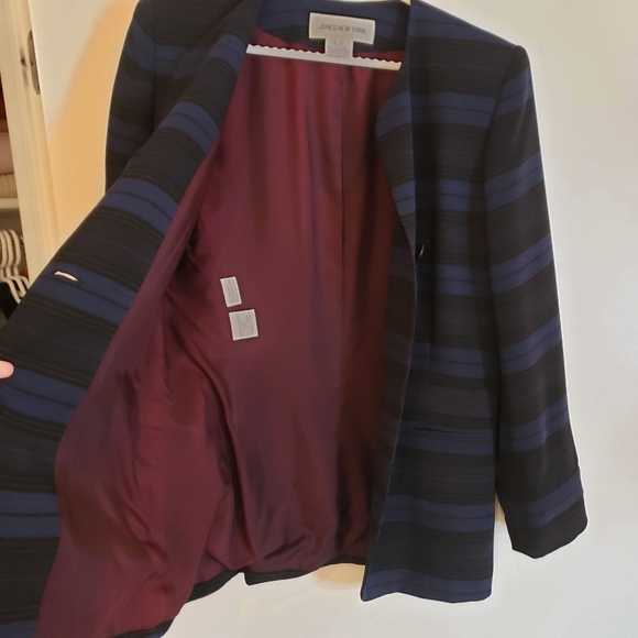 Vintage Jones new york 100% silk blazer - Picture 4 of 5